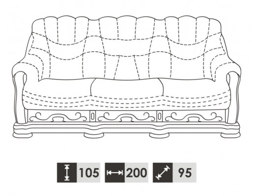 Ustawić 3+2 miejsce do siedzenia Sofa Podkładka Obcios Siedziba Zestaw 100% Włoski Skóra