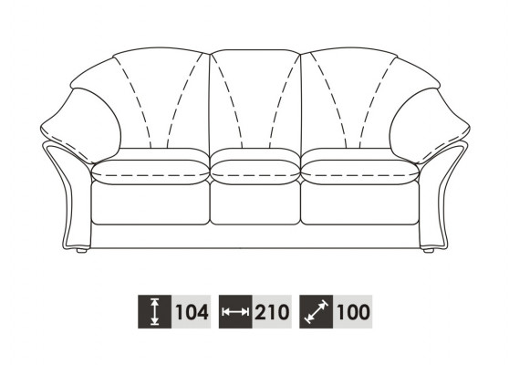 Zestaw sofowy 3+2 Siedziba Modern Sofa Couch Design Podkładka Ustawić Set