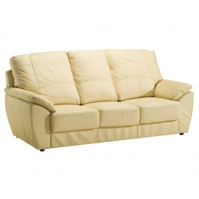 Zestaw sofowy Prawdziwa skóra Sofa Couch 3+2 Siedziba Modern Design Podkładka Ustawić