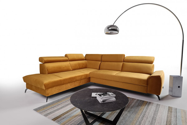 Narożnikowa kanapa Sofa w kształcie litery L Nowa nowoczesna nowoczesna kanapa do spania Sofa Meble tapicerowane
