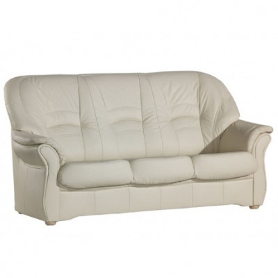 Sofa 3 miejsce do siedzenia Design Sofy Podkładka Kanapy Skóra Relaks Deco Modern Siedziba