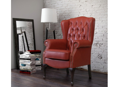EarsFotel Fotel Club Television Krzesło Podkładka Sofa 1 miejsce siedzące Relaks Chesterfield