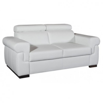 Sofa 2 miejsce do siedzenia Design Sofy Podkładka Modern Siedziba Materiał Skóra Dwumiejscowa Nowość