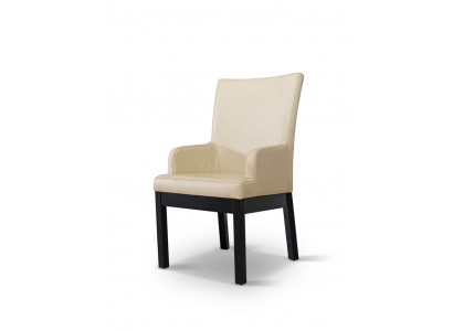 Design Fotel Zestaw Podkładek 2x Krzesło Drewno 100% Skóra Krzesła Gastro jadalnia