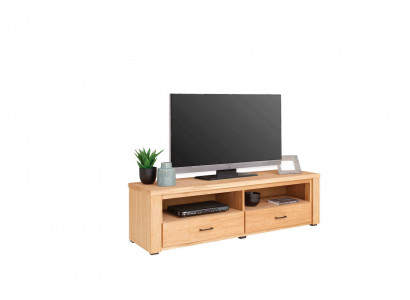 Kredens Gablota Prawdziwe drewno stojak TV Klasyczna szuflada Nowe miejsce na drewno