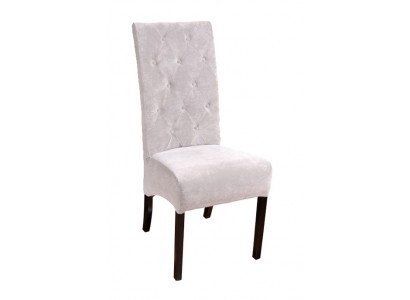 Designerskie krzesło Chesterfield Solidne drewno Krzesło designerskie krzesło do jadalni Krzesła Podkładka