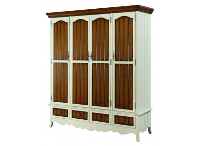 Sypialnia Drewno Szafa 3-drzwiowa szafka wisząca Szafy Szafa