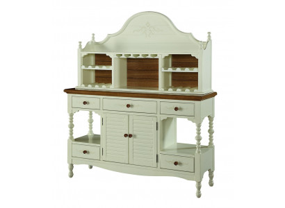 Klasyczne Drewno Kredens Styl Country House Meble Szafa Kredens Kredens Szafki