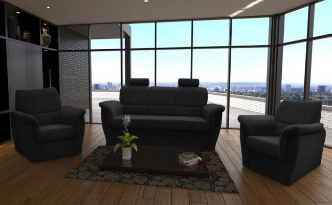 Zestaw sofowy 3+1+1 miejsce do siedzenia Funkcja łóżka Podstawa łóżka sofa tapicerowana kanapa nowa