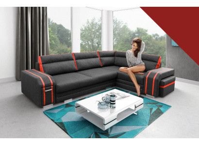 Sofa Sofa Sofa z funkcją spania - Podstawa łóżka Narożnikowa kanapa Sofy kanapowe