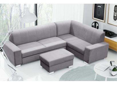 Sofa Sofa Rozkładana Sofa z funkcją łóżka + Podstawa łóżka Narożnikowa kanapa Couch NOWOŚĆ