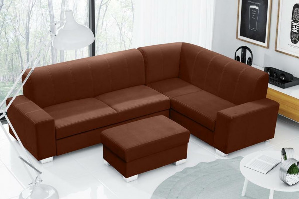 Sofa rozkładana Narożnik Sofa Couch Funkcja łóżka Podkładka Narożnik Ustawić Nowość Funkcja spania