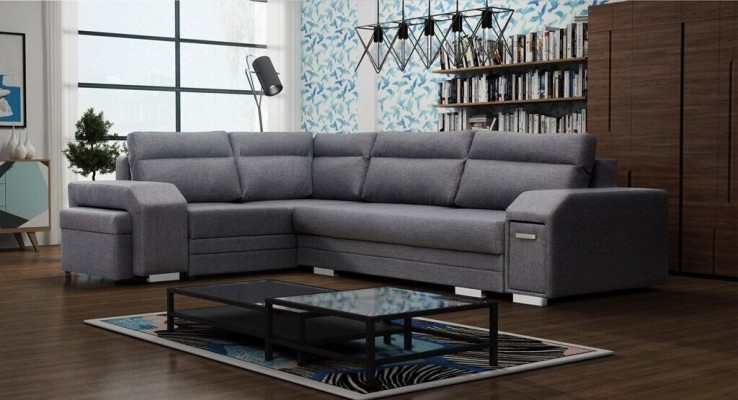 Żywy krajobraz Narożnikowa kanapa Podstawa łóżka sofa rozkładana sofa sofa tapicerowana Narożnik sofy kanapa