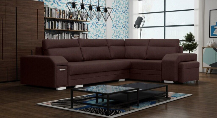 Żywy krajobraz Narożnikowa kanapa Podstawa łóżka sofa rozkładana sofa sofa tapicerowana Narożnik sofy kanapa