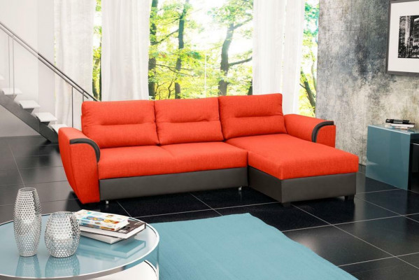 Sofa rozkładana Narożnik Sofa Podkładka Narożnik Funkcja łóżka Nowa funkcja spania Ustawić