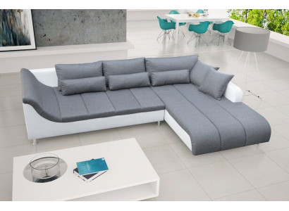 Sofa rozkładana Narożnik Sofa Kanapa Funkcja łóżka Podkładka Narożnik Funkcja spania Nowość Ustawić