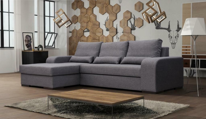 Sofa Sofa rozkładana Sofa z funkcją łóżka - Podstawa łóżka Narożnikowa kanapa Couch