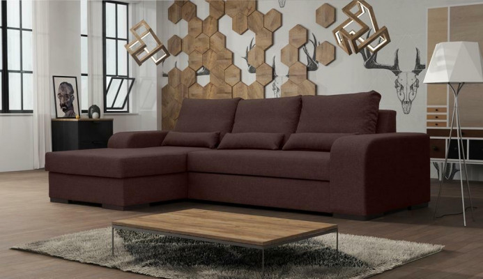 Sofa Sofa rozkładana Sofa z funkcją łóżka - Podstawa łóżka Narożnikowa kanapa Couch