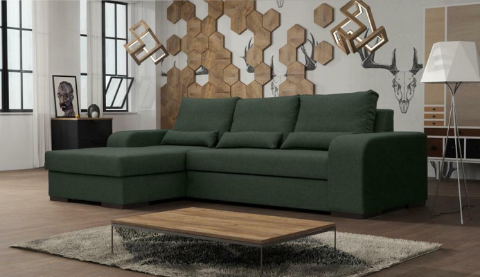 Sofa Sofa rozkładana Sofa z funkcją łóżka - Podstawa łóżka Narożnikowa kanapa Couch