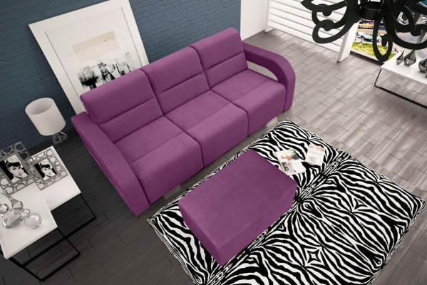 3 miejsce do siedzenia Luksusowa Ławka Sofa Kanapa Niebieski Salon Meble Biurowe