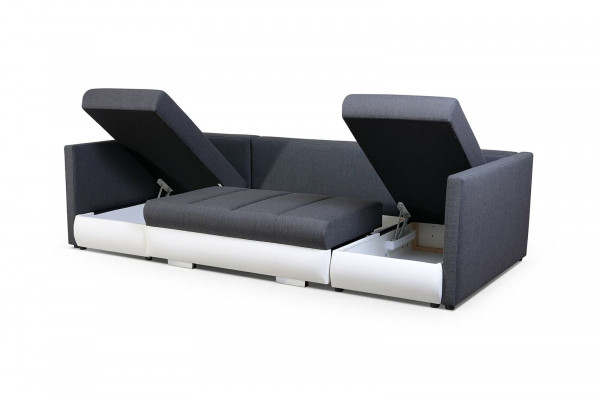 XXL Żywy krajobraz Sofa Kanapa Podkładka Ustawić Narożnik Designer Kształt U Narożnikowa kanapa Nowość