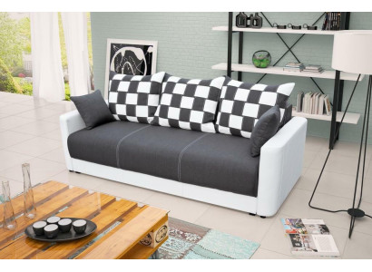 Sofa rozkładana Sofa 3 miejsce do siedzenia Duża funkcja łóżka Sofa rozkładana Sofy Podkładka Kanapy XXL