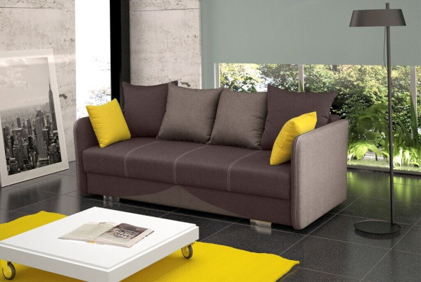 Włókienniczy Podkładka Materiał Ustawić funkcję łóżka Sofa Bed New 3 Siedziba Sofa Couch