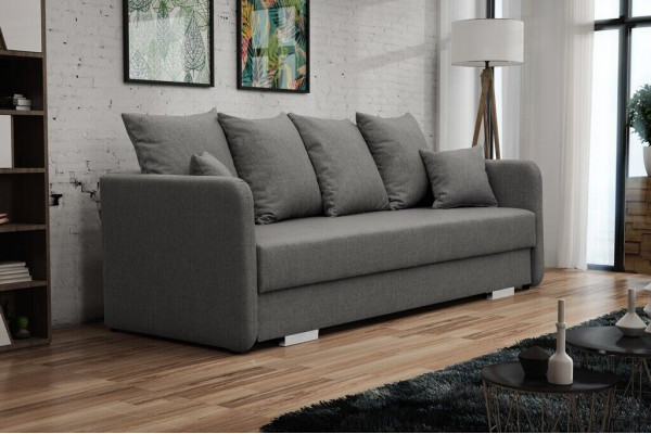 Sofa rozkładana Materiał 3 Siedziba Sofa Kanapa Włókienniczy Podkładka New Ustawić funkcję łóżka