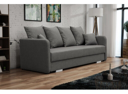 Sofa rozkładana Materiał 3 Siedziba Sofa Kanapa Włókienniczy Podkładka New Ustawić funkcję łóżka