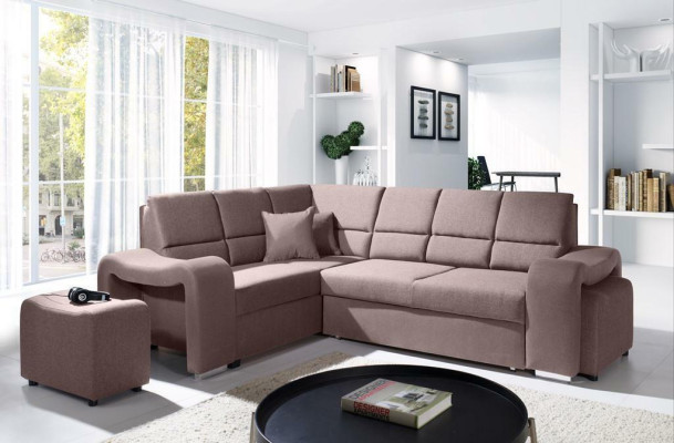 Sofa Sofa Łóżko Designerska Sofa Funkcja łóżka Podstawa łóżka Narożnikowa kanapa Kanapa Sofy Włókienniczy