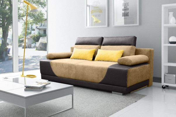 Sofa rozkładana Materiał Nowy Ustawić funkcję łóżka 3 Siedziba Sofa Couch Włókienniczy Podkładka