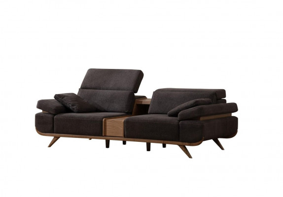 Dwukolorowy pokój dzienny Zestaw sofowy Modern 3+2 miejsce siedzące Luxury Fotel