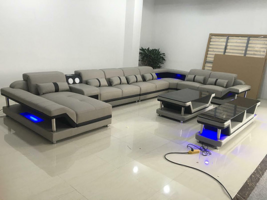Design Sofa Kompletny zestaw Ustawić Podkładkę Narożnikową kanapa Narożnik Kanapa Kredens Tabela