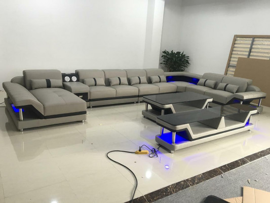 Design Sofa Kompletny zestaw Ustawić Podkładkę Narożnikową kanapa Narożnik Kanapa Kredens Tabela