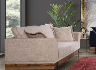 Design Couch 3 Siedziba Podkładka Sofa Nowoczesne Sofy Pokój Meble Beige