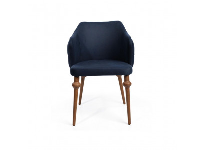 Designerskie krzesła do jadalni Chesterfield Krzesło Solidne drewno Krzesło designerskie jednomiejscowe
