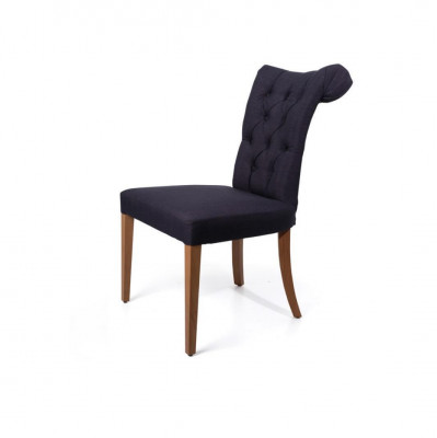 jadalnia Krzesło Luxury Material Solidne drewno Design Krzesła Fotel Podkładka Art Deco