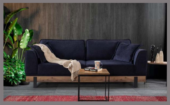 Zestaw sofowy 331 Siedziba Sofy Kanapa Podkładka Drewno Sofa Włókienniczy