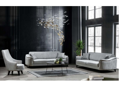 Zestaw sofowy Sofa Luksusowe Sofy Garniur Fotel 331 miejsce do siedzenia Nowoczesne 3-częściowe