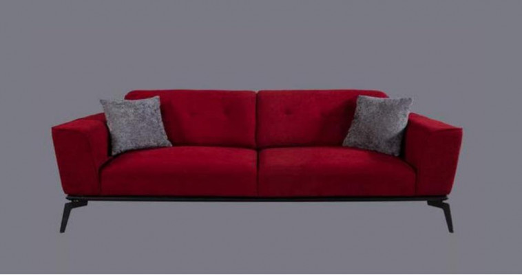 Zestaw sofowy 331 Siedziba Podkładka Sofa Żywy krajobraz Meble Czerwony Grey