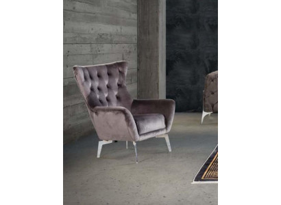 Luksusowy Fotel jednoosobowy 1 miejsce siedzące Podkładka Designer Włókienniczy Material Modern