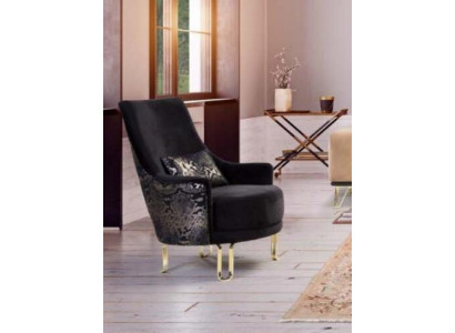 Luxury Design Fotel 1 miejsce siedzące Włókienniczy Lounge Club Podkładka Meble