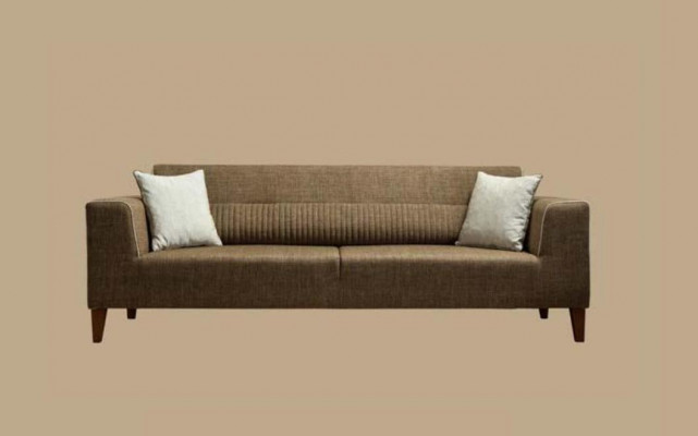 Sofa do salonu 3 miejsce do siedzenia kanapa trzyosobowa Podkładka sofa materiałowa Włókienniczy
