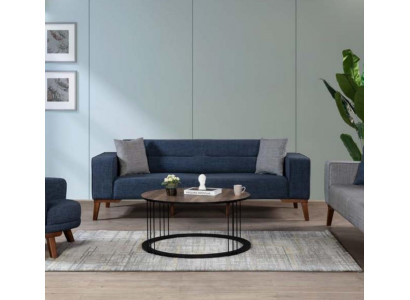 Sofa Ustawić 3 miejsce do siedzenia Salon Sofa materiałowa Kanapa Podkładka Meble