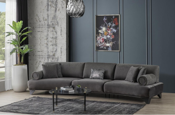 Sofa 5 miejsce siedzące Kanapa Sofa tapicerowana xxl Sofy Salon Materiał Duży Żywy krajobraz