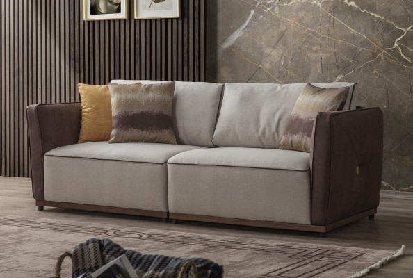 Sofa dwuosobowa luksusowa 2 miejsce do siedzenia Siedziba salon nowoczesny materiał poliester nowy