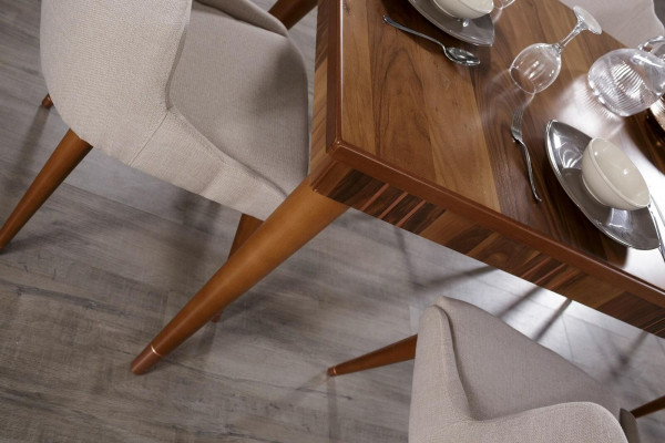 stoły Drewniany Stół Metalowy Tabela Luksusowe Stoły Do Jadalni Włoski Design Meble Drewno Nowość