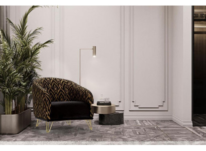 Fotel Sofa Jednoosobowa Relaks 1 Siedziba ClubFotel Materiał Nowoczesny Salon Aksamit Nowość