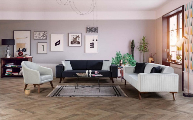 Podkładka Designer Włókienniczy 1 miejsce do siedzenia Drewno Podkładka Siedziba Kanapy Nowy Fotel Modern