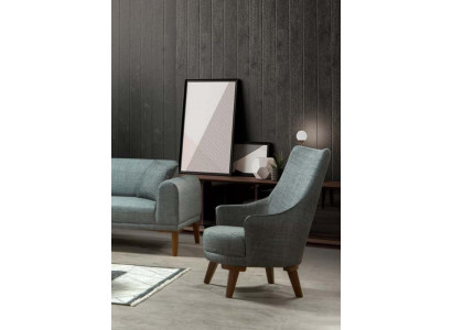 Nowoczesny fotel Fotel jednoosobowy Design do salonu Podkładka Meble